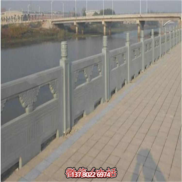 精美青石雕刻欄板，提升景區(qū)、寺廟、湖邊裝飾效果