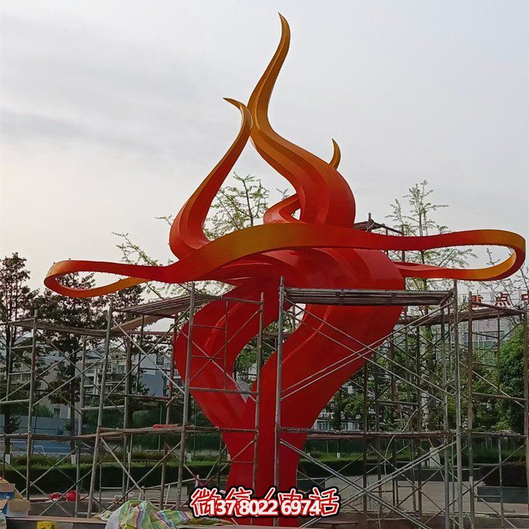 創(chuàng)意景觀不銹鋼雕塑擺件，點亮小區(qū)別墅美景
