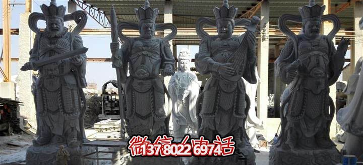 古樸雅致的大理石雕塑，見證古老神佛四大天王的傳承