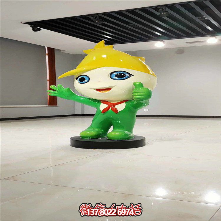 精致典雅的玻璃鋼雕塑公仔，營造浪漫優(yōu)雅的商場戶外景觀