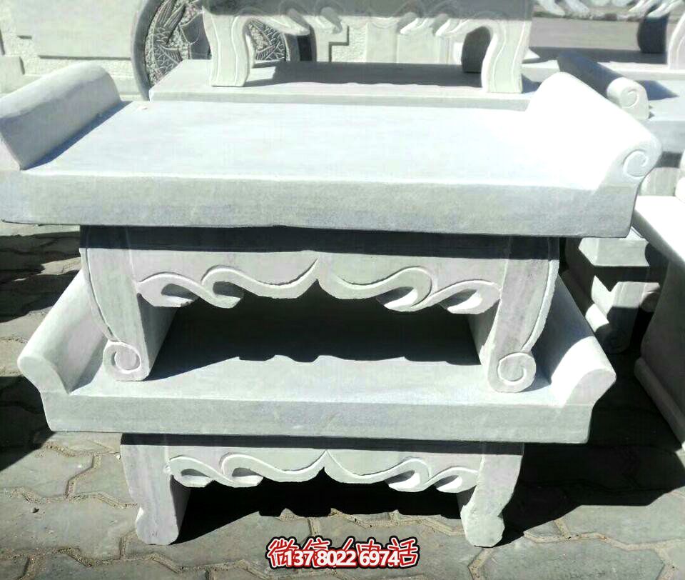 漢白玉佛像供桌，裝點(diǎn)景區(qū)寺院