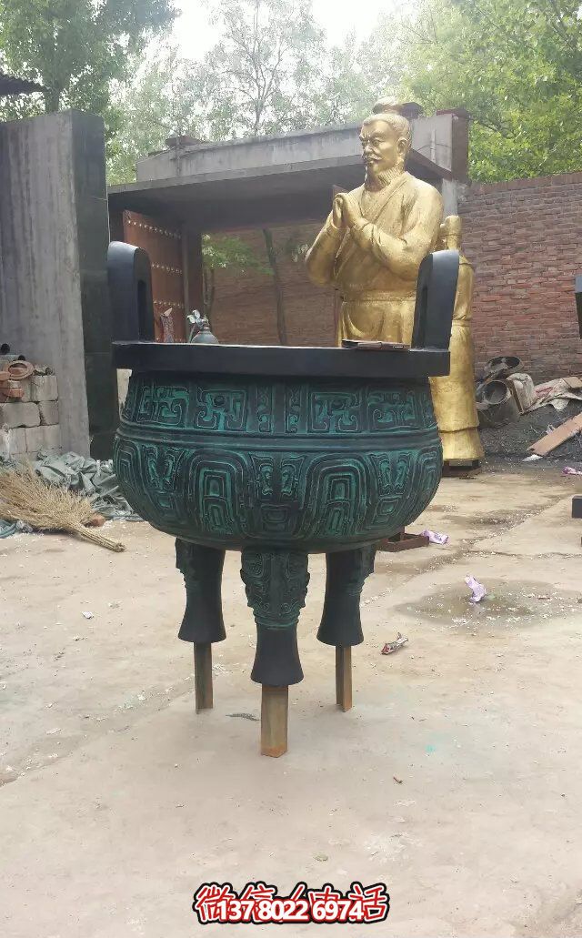 精美青銅雕塑，提升寺廟文物景觀