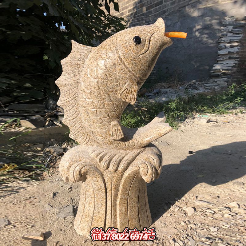 歐式石雕流水噴泉，給您的家園帶來(lái)恢弘的氣派