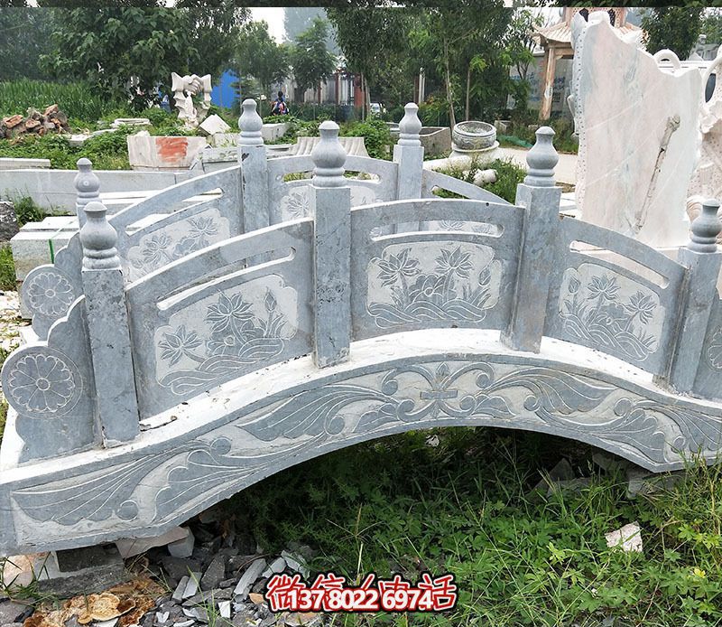 仿古石拱橋，景觀石雕，美化庭園園林