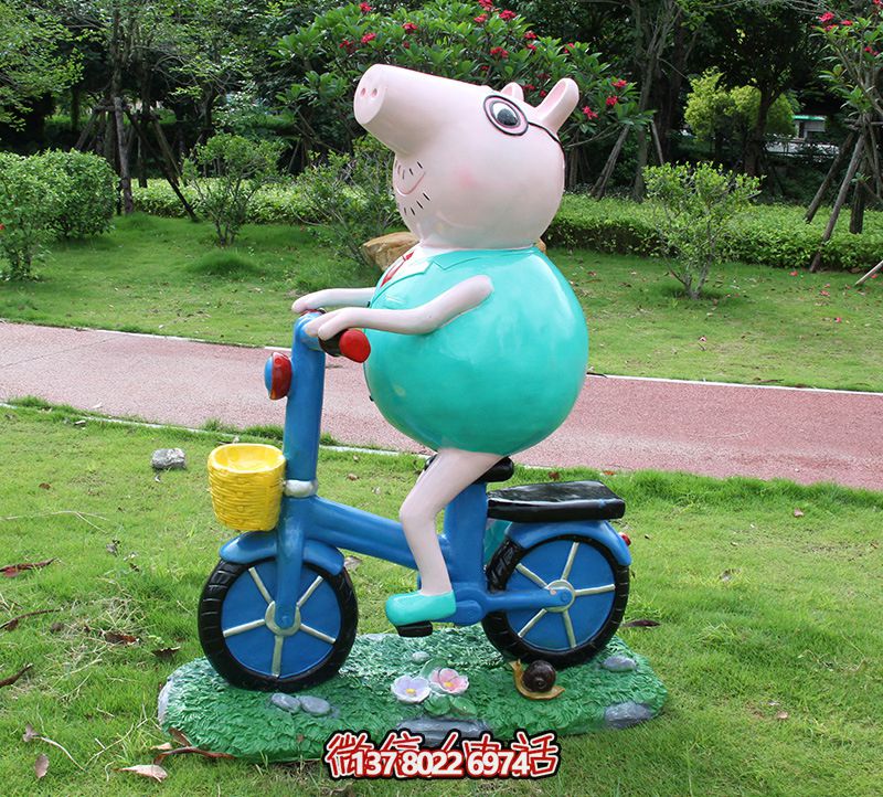 玻璃鋼雕塑裝置，點(diǎn)綴公園景觀