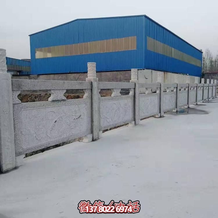 大理石護(hù)欄雕塑，為您的戶(hù)外河道增添美觀