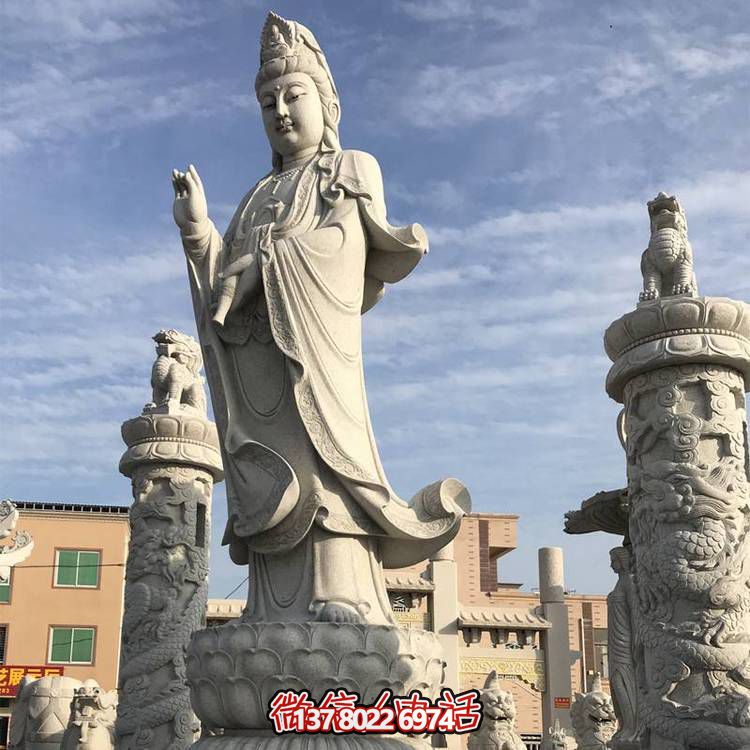 滴水觀音大型雕塑，欣賞美麗的戶(hù)外景點(diǎn)