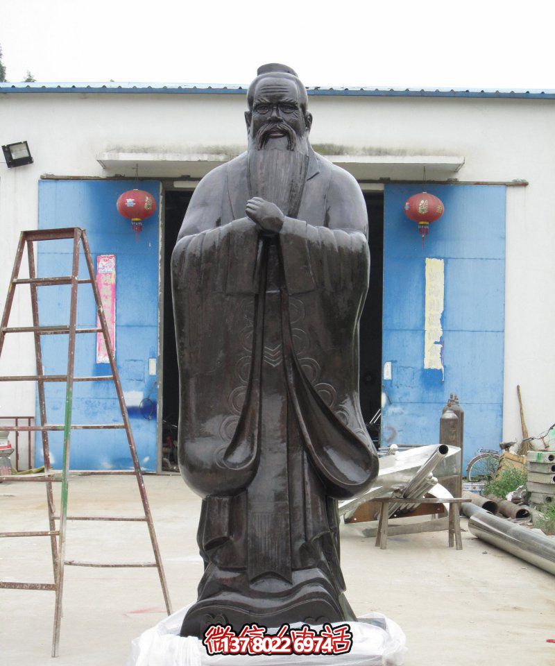 走進(jìn)古典文化，探索老子青銅雕塑之美