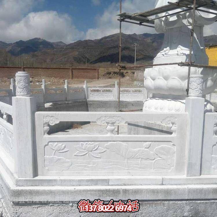 大理石欄桿雕塑，為公園、戶外景區(qū)增添優(yōu)雅氣質(zhì)