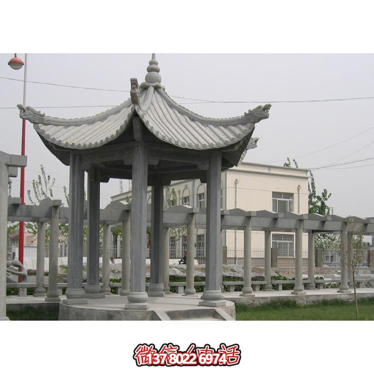 休閑涼亭，美輪美奐，環(huán)境宜人