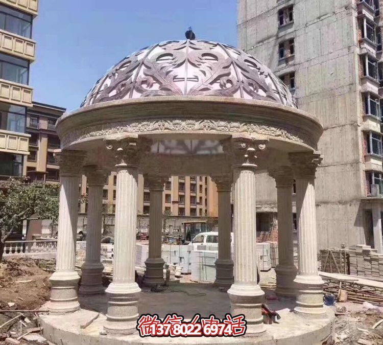 歐式羅馬涼亭，營造優(yōu)雅小區(qū)花園