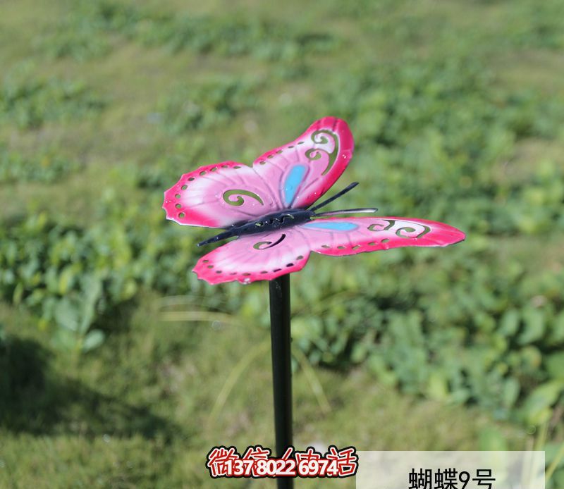 不銹鋼蝴蝶雕塑，創(chuàng)意裝點(diǎn)公園環(huán)境