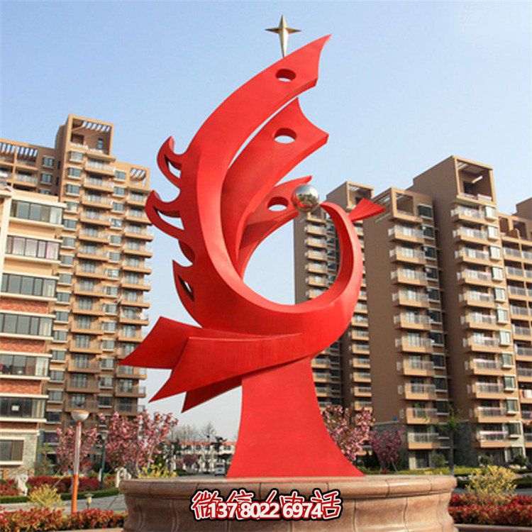 不銹鋼景觀標(biāo)志，美化別墅小區(qū)