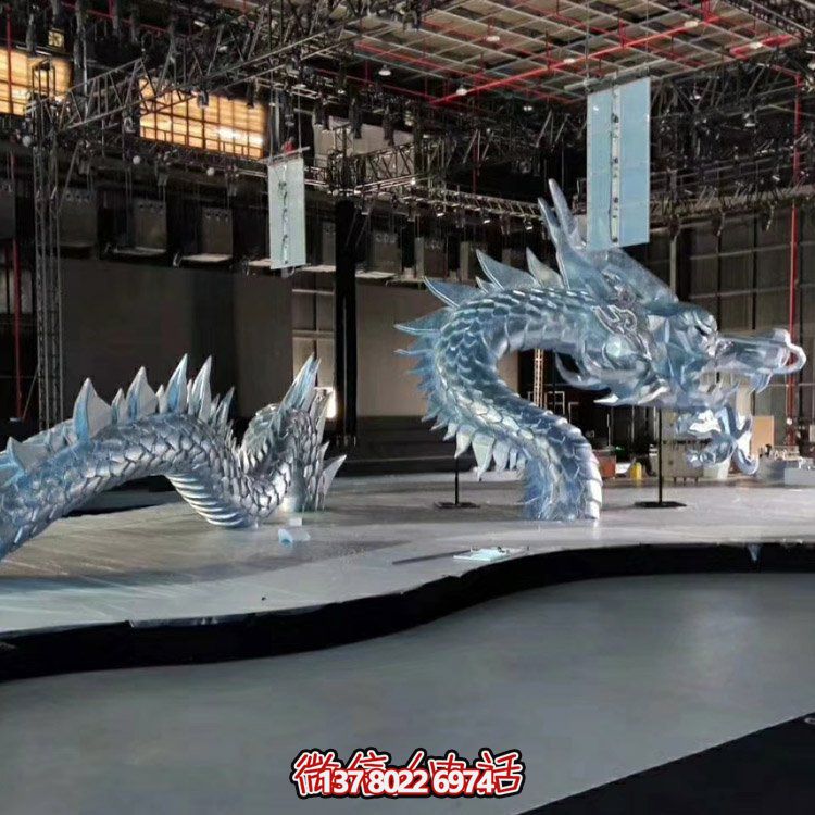 創(chuàng)意玻璃鋼龍雕塑，點(diǎn)亮景觀園林