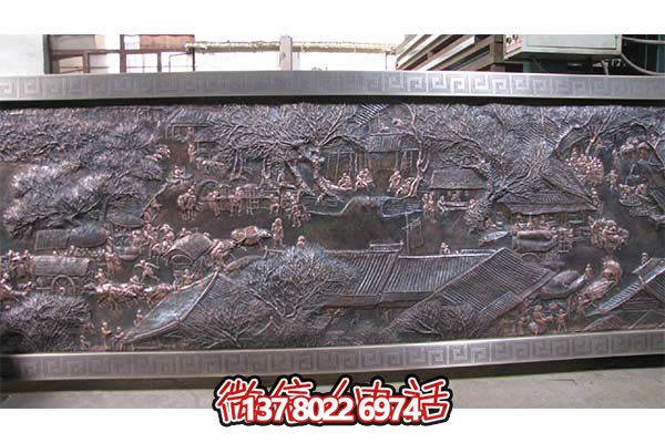 清明上河圖浮雕，欣賞千年藝術(shù)精髓