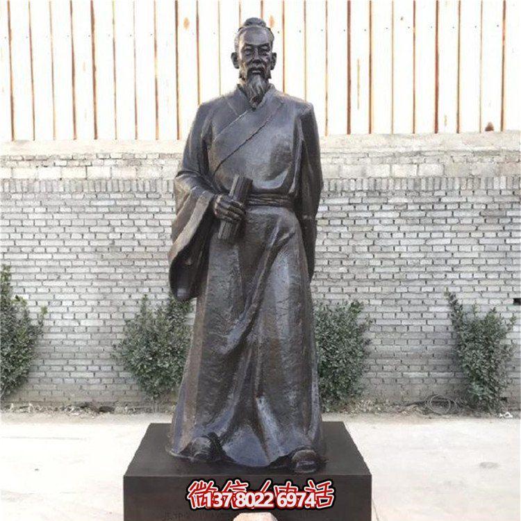 古代人物鑄銅雕塑，讓您感受古代典故的魅力！