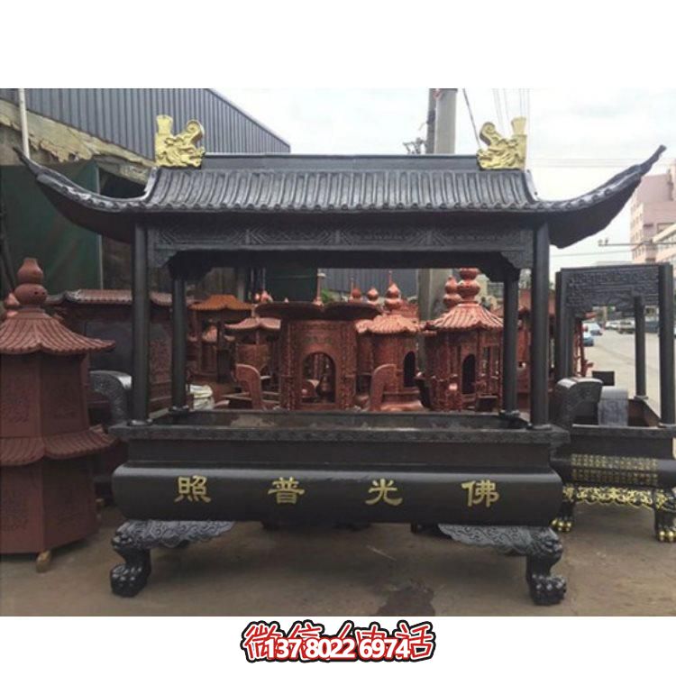 精美銅雕香爐，裝點(diǎn)您的景區(qū)、寺廟、戶(hù)外