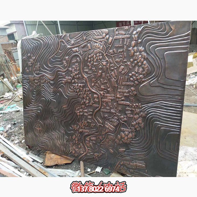 精致雅致的園林景觀浮雕、壁畫及雕塑裝置的完美結(jié)合