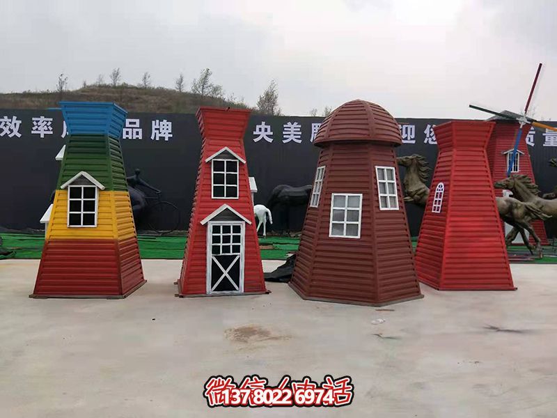 兒童游樂(lè)廣場(chǎng)彩三色玻璃鋼風(fēng)車雕塑 兒童游樂(lè)廣場(chǎng)彩三色玻璃鋼風(fēng)車雕塑